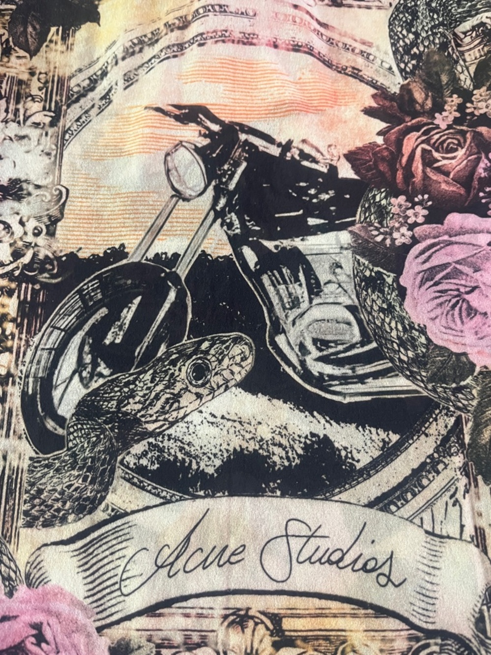 Acne Studios Denise Moto Frame Semi Sheer Top - Picture 13 of 17